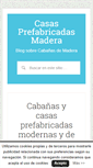 Mobile Screenshot of casasprefabricadasmadera.com